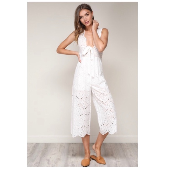 May May’s Eyelet Jumpsuit - Picture 5 of 8